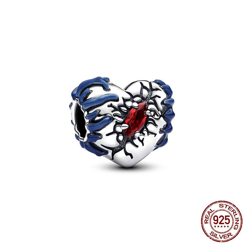

Popular-Selling 925 Silver Night Light Heart-Shaped Magic Flower Monster Pendant Perfectly Paired With A Women S Bracelet