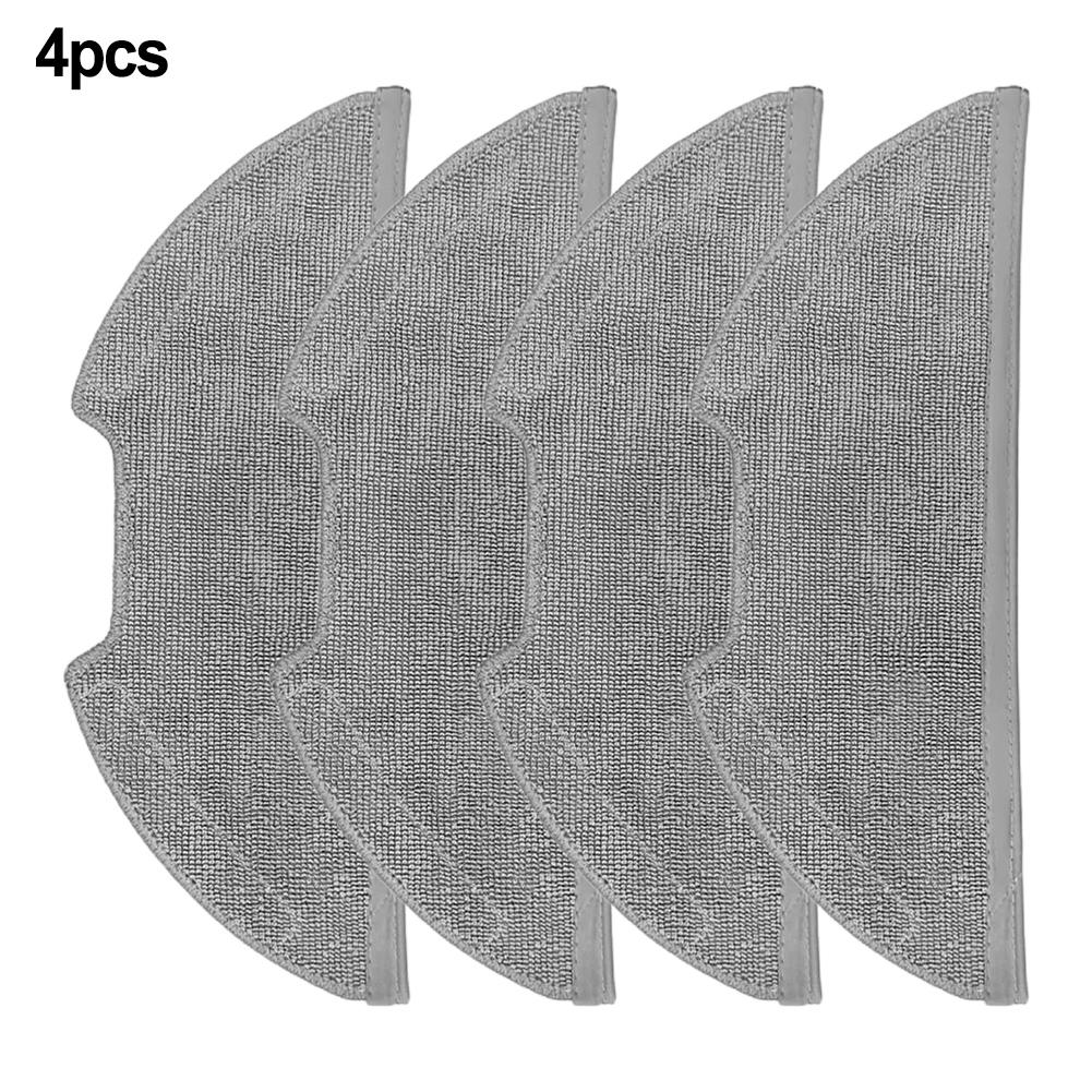 4pcs/10pcs For Midea M9/For Eureka E10S/For Obode A8 Robot Vacuum Cleaner Mop Cloths Rag Replacement Parts Mop Cloth