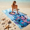 Butterfly Friends Adventure Towel Large Quick-Drying Microfiber soft S-Square Pants-s Beach Towel for Travel Fitness Bathing Camping. 0730s90