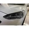 Per Ford Focus MK4 2019-2022 Sopracciglio Faro Anteriore Coperchio Palpebra Adesivi Rivestimento Lampada Accessori Auto Plastica ABS Nero Lucido