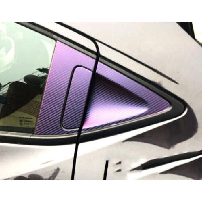 For Honda HR-V Vezel 2016- PET Sticker Rear Door Bowl Handle Cover Trim