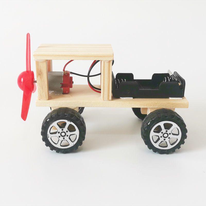 DIY Hand-Crank Generator Educational Science Toy for Kids