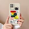 For Samsung Galaxy A12 M12 F12 Phone Case Cartoon Liquid Silicone Full Protection Anti Drop Cover For Samsung A 12 M 12 Bumper