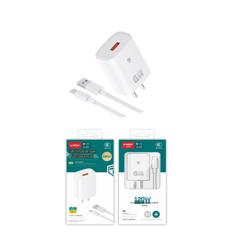 100W Super Fast Charger & Data Cable for Huawei - 3C Certified, All Protocols Compatible