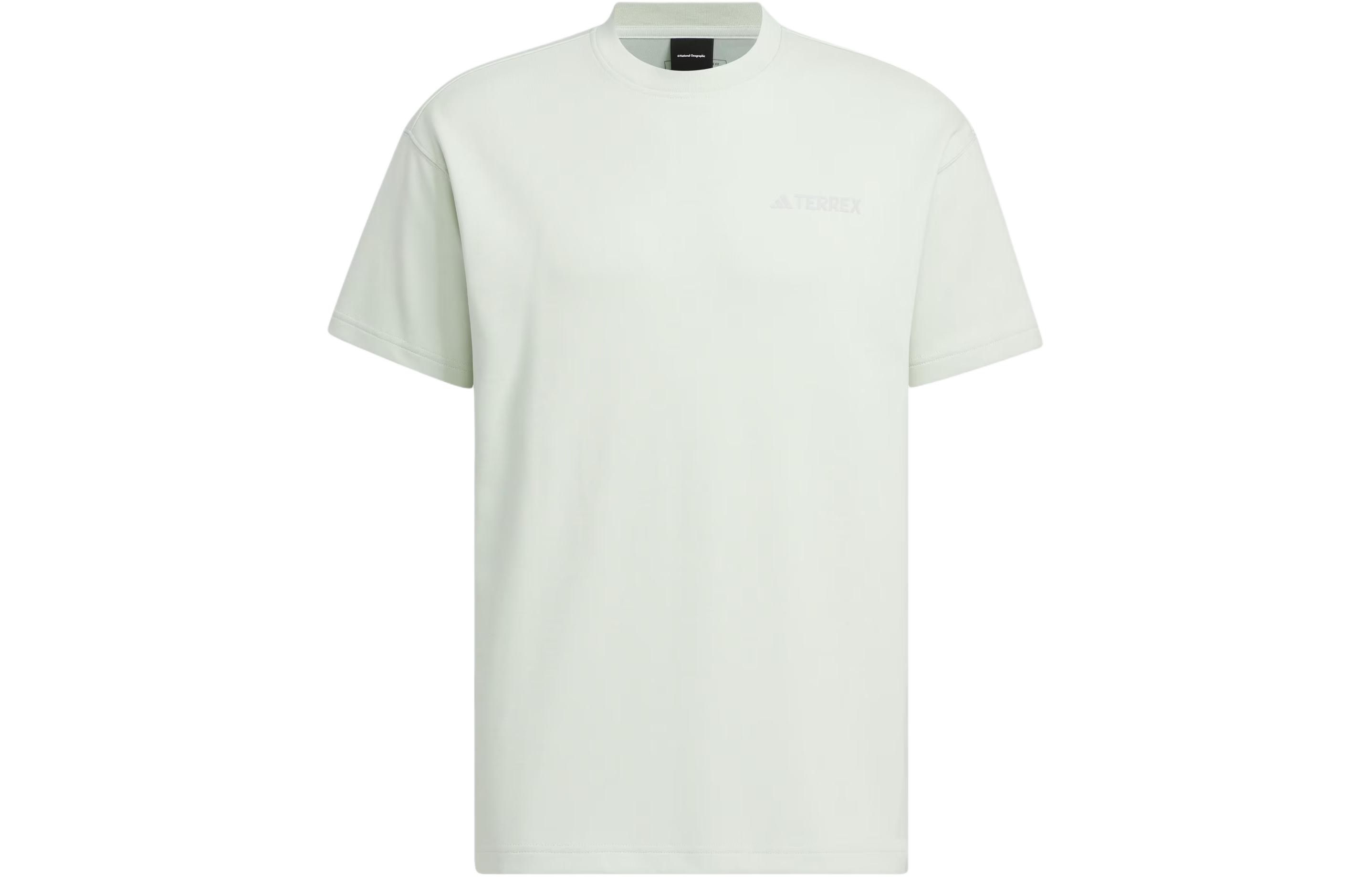 Adidas x GUOJIADILI,LIANMINGKUAN SS24 T Shirt Men s Linen Green IS9513 S