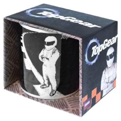 Hrnček Top Gear The Stig a pretekárska dráha v krabičke