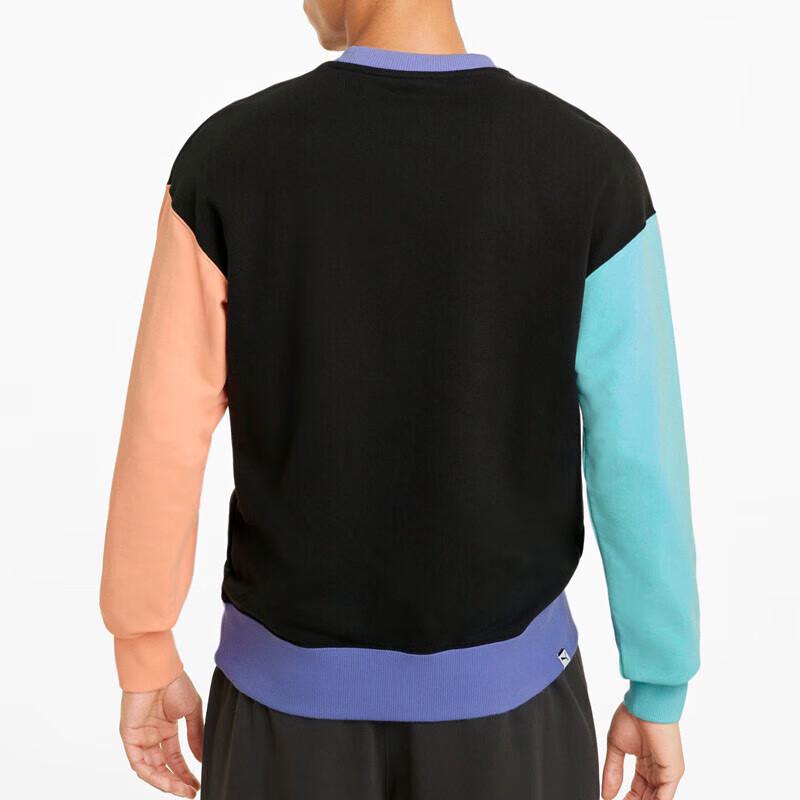 Puma Men's Patchwork Crew Neck Sweatshirt