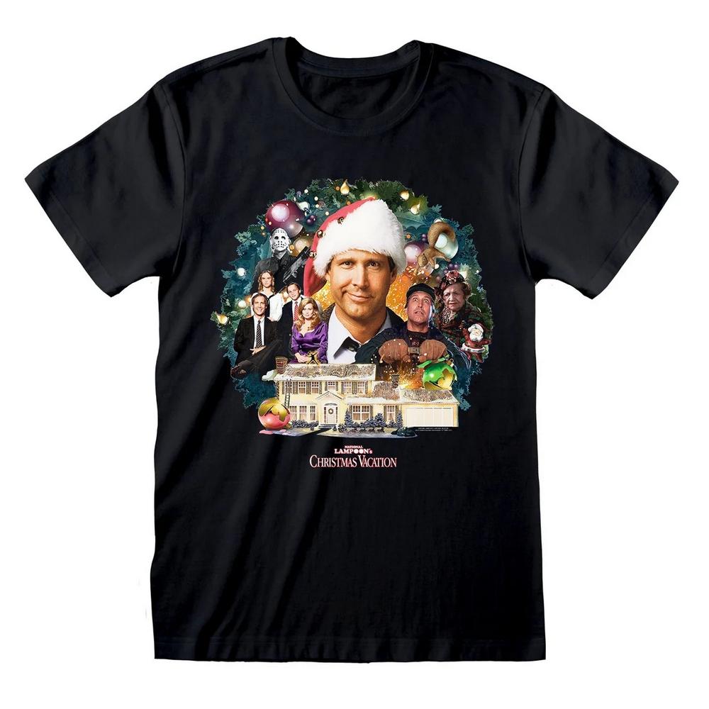 National LampoonÂ´s Christmas Vacation Unisex Adult Group Shot T-Shirt