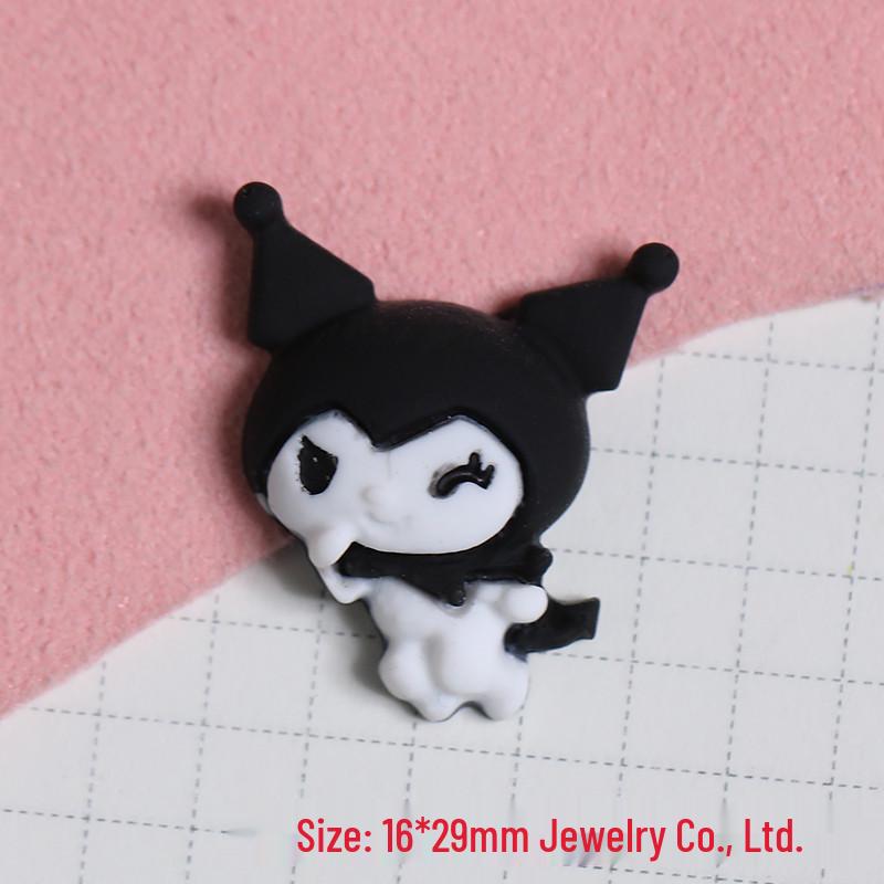 Adorable Sanrio DIY Resin Accessories: Phone Case, Hair Clip, Headwear, & Mouthwash Cup Decor
