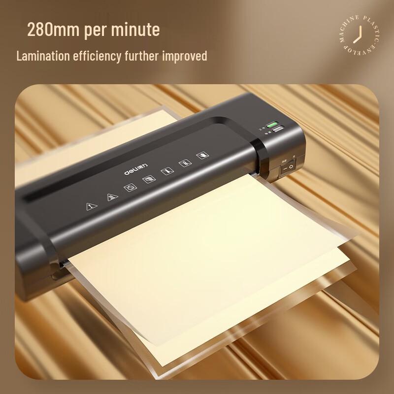 Deli 14375 A4 Laminator CN plug (adapter included)
