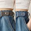 Without Buckle Elastic Belt Traceless No Buckle Invisible Belt Versatile Buckle Free Belt  Pants