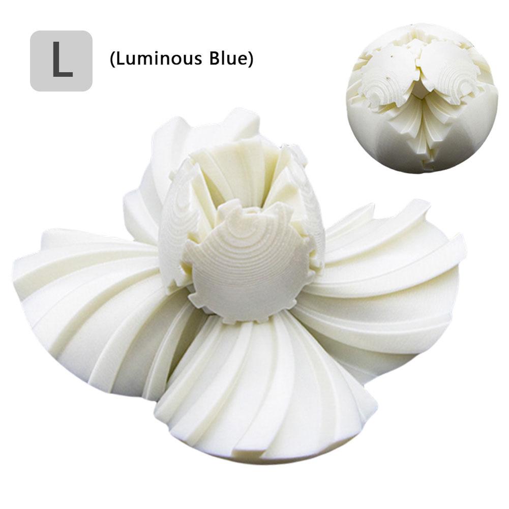 3D Printed Gear Ball Rotating Toy 3D Printed Rotating Gear Ball Desktop Innovative Decorative Model Gift for Kids and Adults
