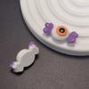 Halloween Themed Mini Flatback Resin Slime Charms Pumpkin Ghost Spider Web Miniature Ornaments Beads for Party Scrapbook DIY
