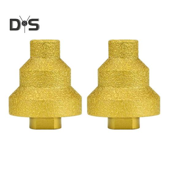 

1/2 шт. алмазные ступенчатые сверла-пагоды, расширители отверстий, устойчивые к коррозии, многослойные конические сверла-расширители отверстий M10 2pcs