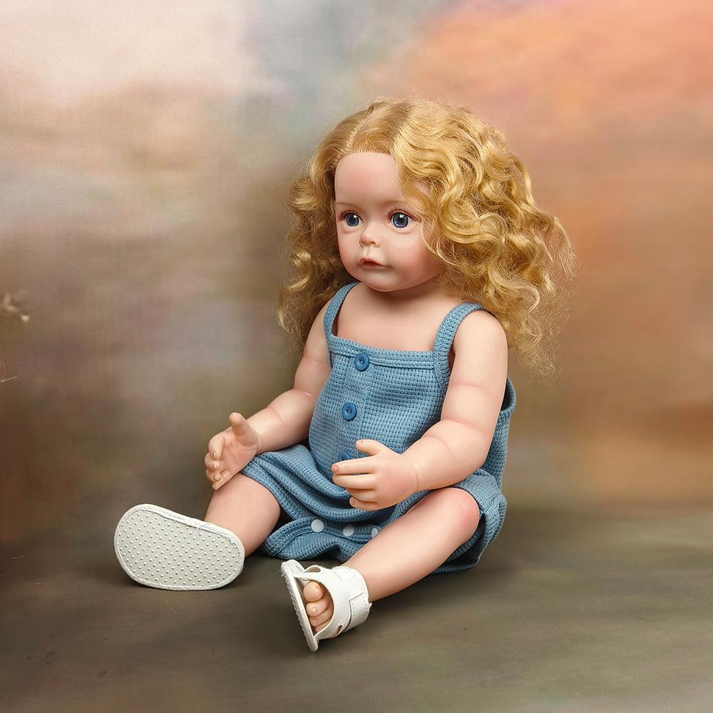 Кукла Reborn для маленьких девочек 55 см Susu — фото 7