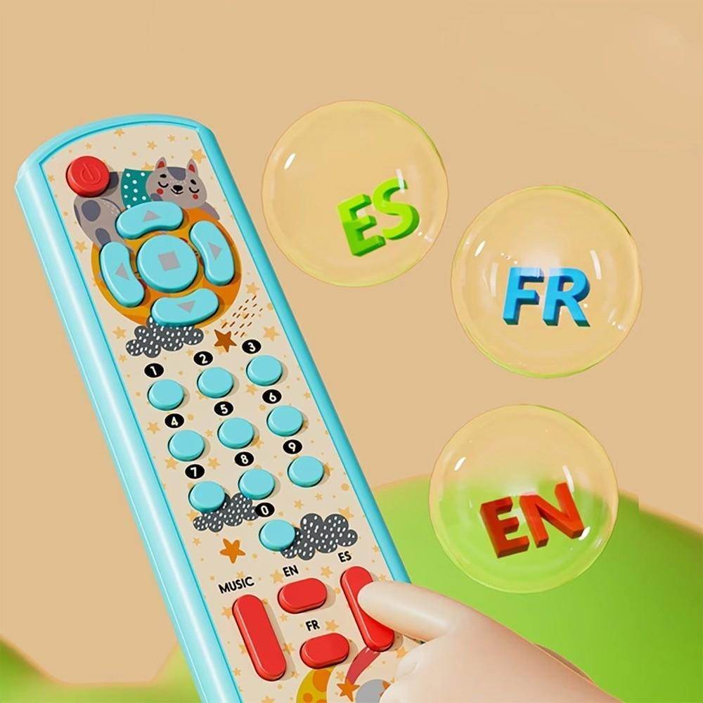 Baby Musical Toys Simulation Remote with Sound And Light For Children Kids Toddler Remote Control Boy Girl Gift