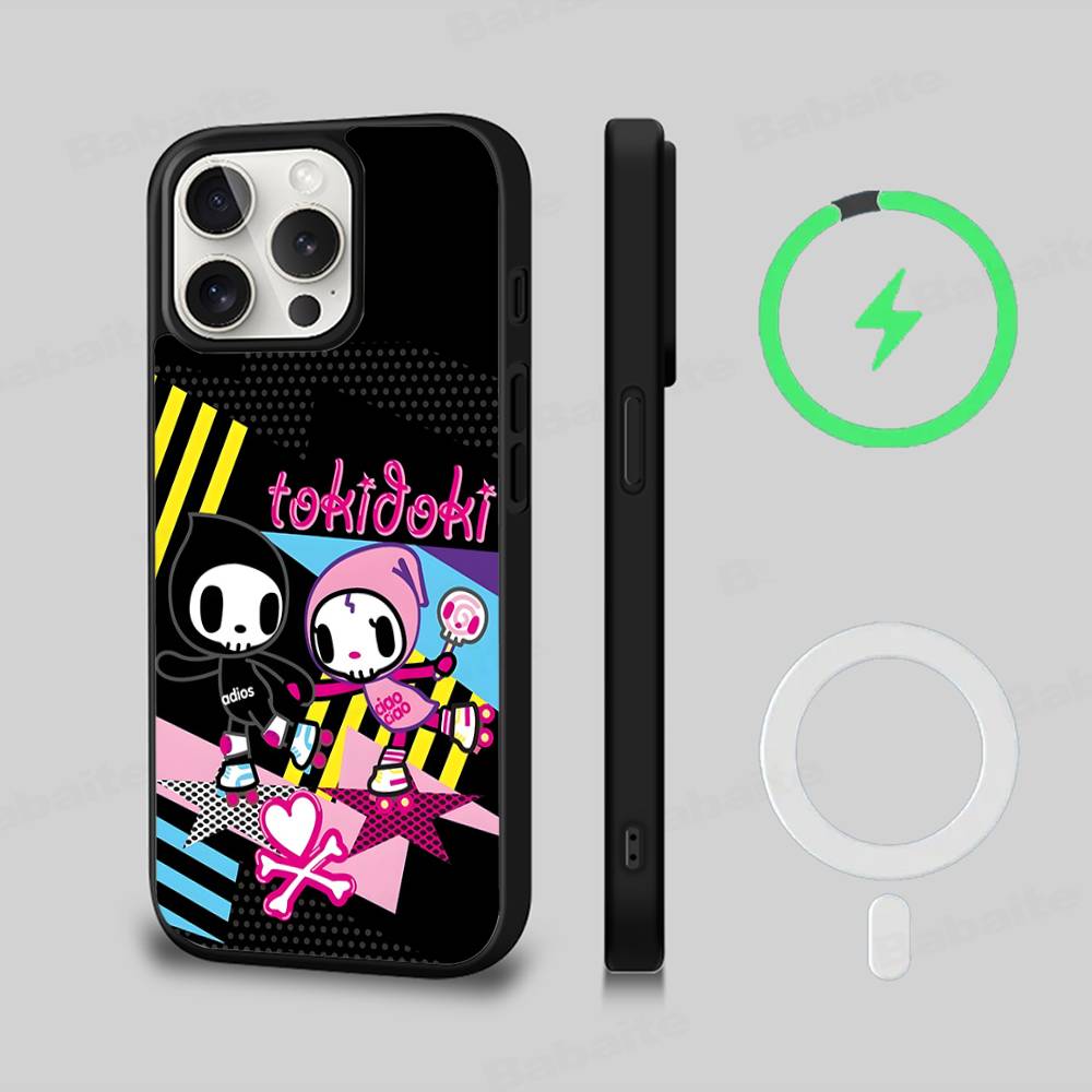 H-Hazbin Hotel Angel For Magsafe Magnetic Wireless For IPhone 16 15 14 13 12 11 17 Pro Max Plus Phone Case