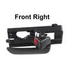 Door Handle for Hyundai For Accent 2006 2011 OEM Part Numbers Black Plastic Material Easy Installation Reliable Performance