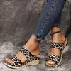 Scarpe Nuovo Stile: Ciabatte Casual alla Moda con Zeppa Larga, Scarpe da Donna che Aumentano l'Altezza