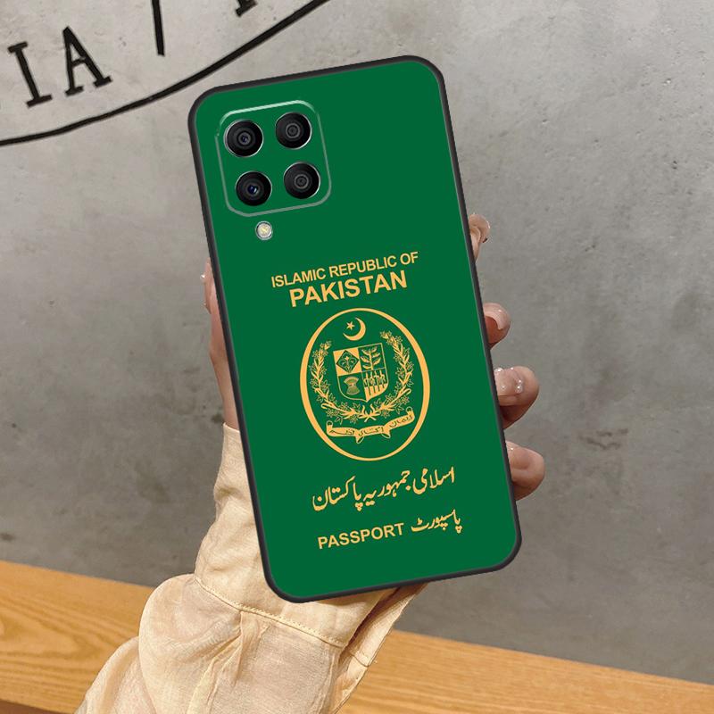 Pakistan Passport Flag For Samsung Galaxy M16 M34 M11 M35 M21 M06 M33 M13 M53 M31 M55 M15 M14 M54 M12 M32 M52 Case