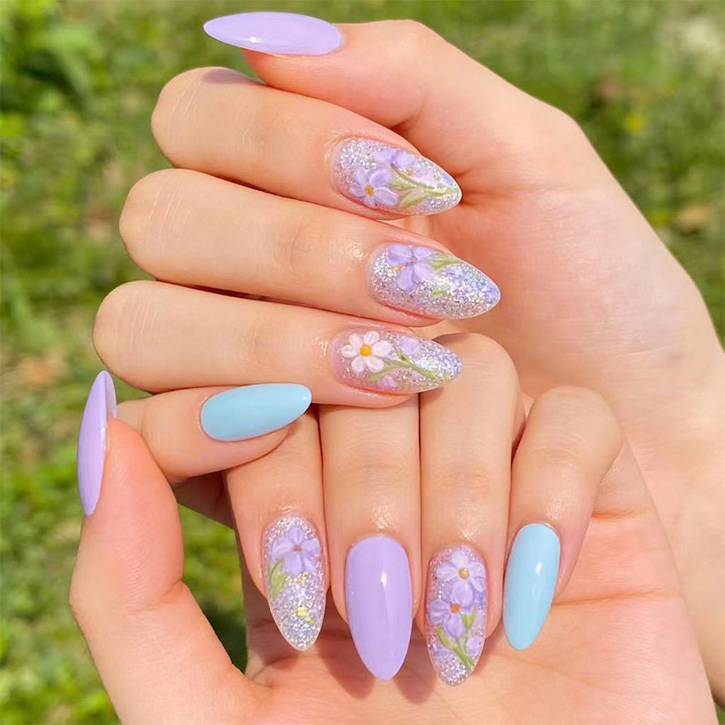 24 SZT. Francuskie Nude Krótkie Paznokcie na Klej Narzędzie do Manicure Noszone Pełne Pokrycie Końcówki Paznokci Akrylowe Końcówki Paznokci Noszone Sztuczne Paznokcie