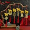 Festive Zodiac 2026 Year Of The Horse Wall Hanging Ornament Chinese New Year Red Gold Lucky Decoration Housewarming Gifts