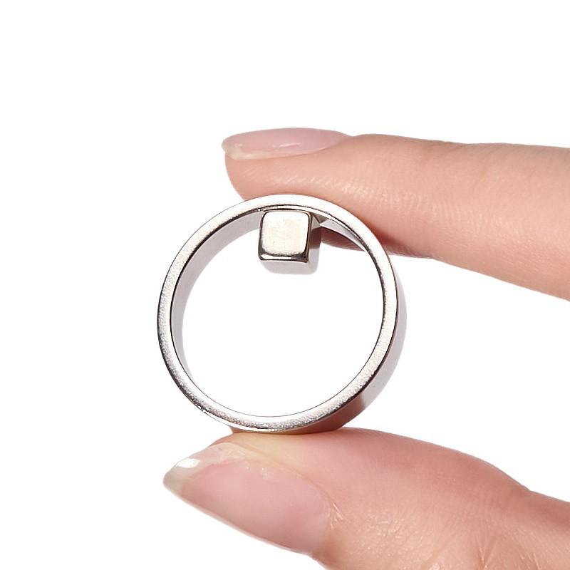 

Nail Art Hollow Cat s Eye square ring magnet glass bead super strong nail polish glue magnet nail art tool