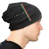 Italien Flagge Mützen Unisex Damen Unisex Outdoor Winter Warm Strickmütze Erwachsene Italien Katar Slouch Mützen