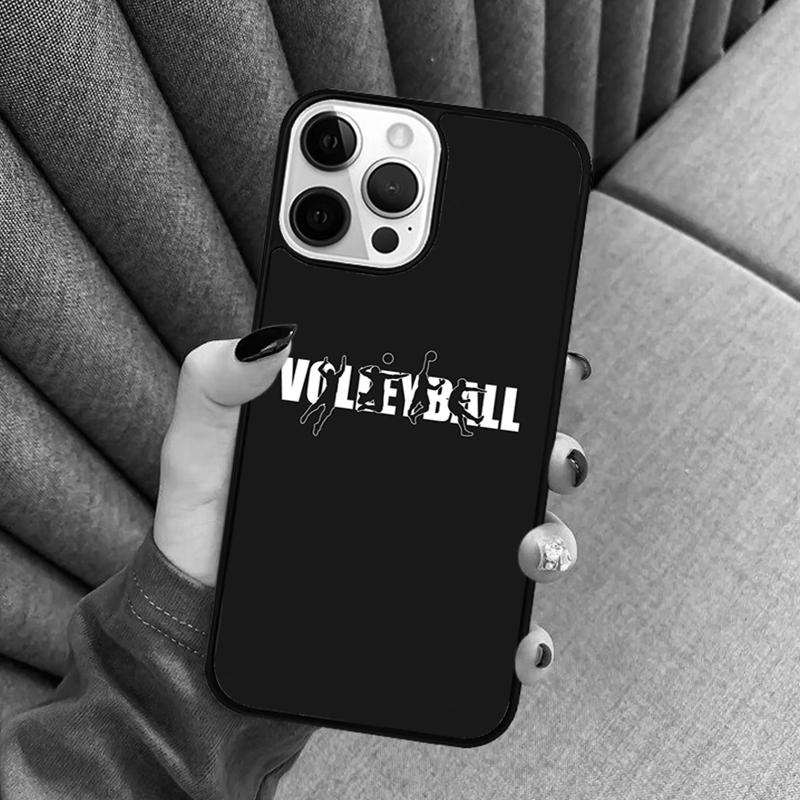 Play Volleyball Ball Phone Case For iPhone 17 Air 16 16e 15 13 14 Pro Max 11 12 Plus 2022 MAX Shell Cover coque