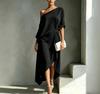Elegante Abito Minimalista Senza Maniche in Cotone e Lino da Donna - Stile 2026