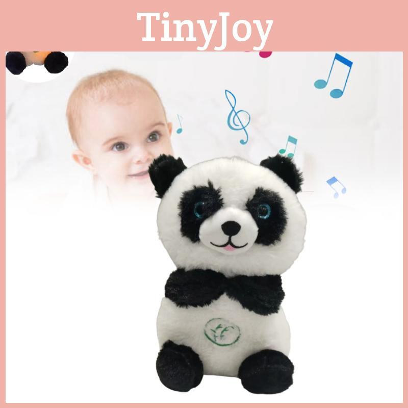 Breathing Panda Plush Toy For Babies With Music And Soothing Features For Infant Comfort