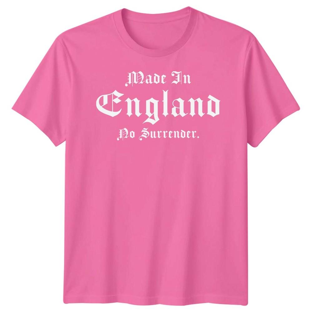 Made In England No Surrender English Countries Unisexs Unisexs Graphic Tee