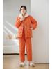 Women's Coral Fleece Flannel Pajamas: Warm, Thick, Quilted, Autumn/Winter Home Wear. Luxurious, Can Be Worn Outside.