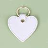 Creative Love Leather Car Keychain Cute Heart Shaped Bag Pendant Accessories Key Chains for Women Friendly Friendship Small Gift