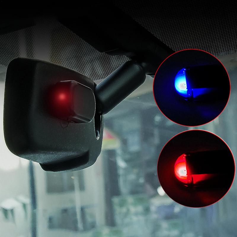 Auto Strobe Signal System Alarm Blinkende LED Licht Gefälschte Anti-Diebstahl Vorsicht Strobe Signal Sicherheit System Auto Zubehör