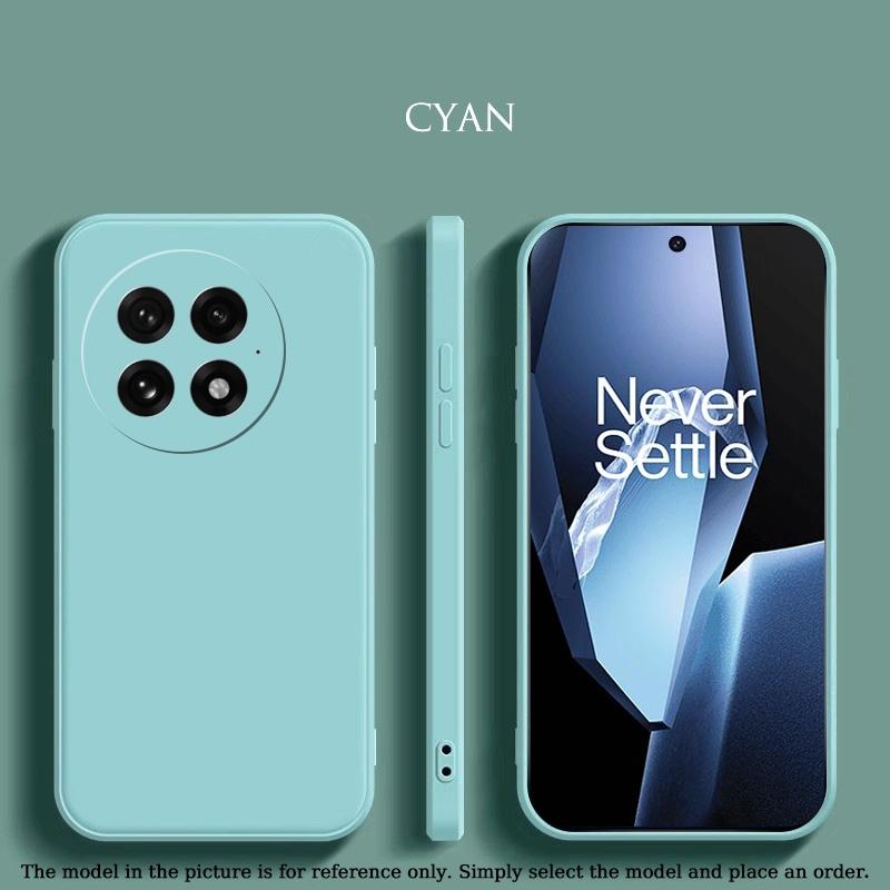 Originale Flüssigsilikon-Handyhülle für OnePlus 13 12 Ace5 Pro 13R 1+13 Stoßfeste Schutzhülle mit Futter aus Flanell Weiche Schale