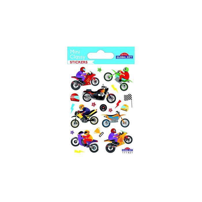 Stickers - Motorcycle - Gold - 1.8 Cm