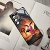 CARTOON COURAGEOUS Phone Case For Samsung Galaxy S26 S25 S24 S23 S22 S20 S21 Edge Ultra Plus Fe Colored Silver Cover