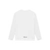 Fila Solid Color Letter Print Crew Neck Pullover Casual Knit Long Sleeve T-Shirt Men Tops White F11M319218F-WT