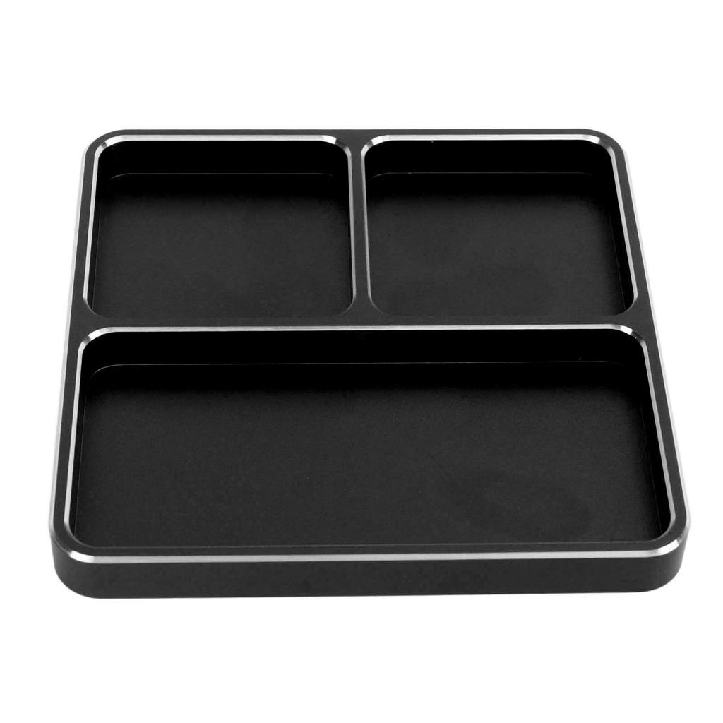 Metal RC Screw Tray Aluminum Alloy Screw Fitting Disk RC Repair Tool for RC Car Boat Model Airplane