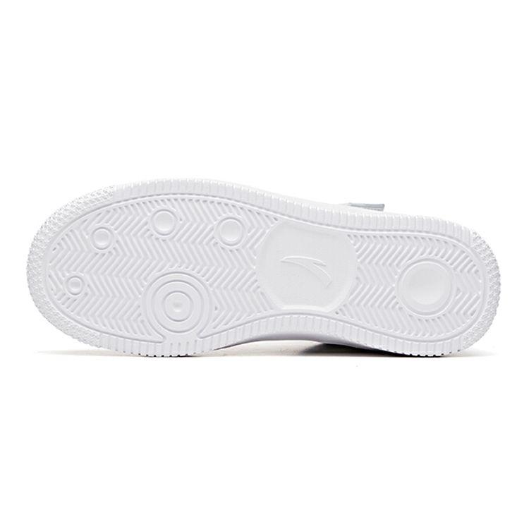 Anta Comfortable Non-Slip Durable High-Top Skate Shoes Kids Sneakers White A33038010H-1