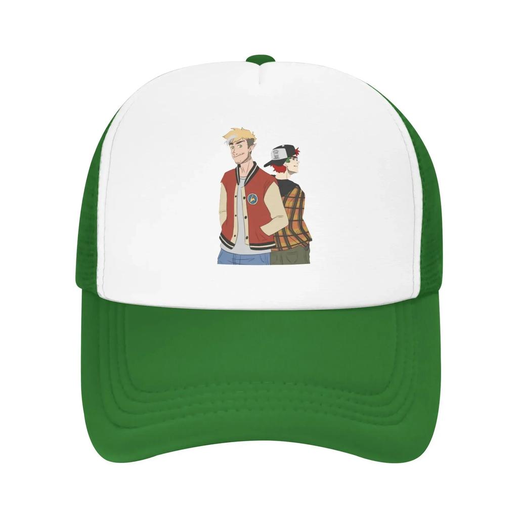 Friends Jake and Hendy Anime Cartoon Sport Mesh Baseball Caps Women  Printing Male Beach Coquette Hat Snapback Cap