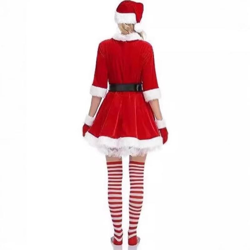 Christmas Adult Women's Costumes Christmas Costumes Holiday Party Costumes Christmas Costumes Santa Claus Performance Costumes