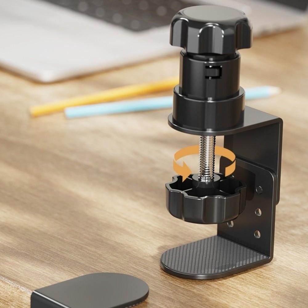 Space-Saving Side Desk Organizer Height Adjustable Desk Mount Organizer  Standing Desk