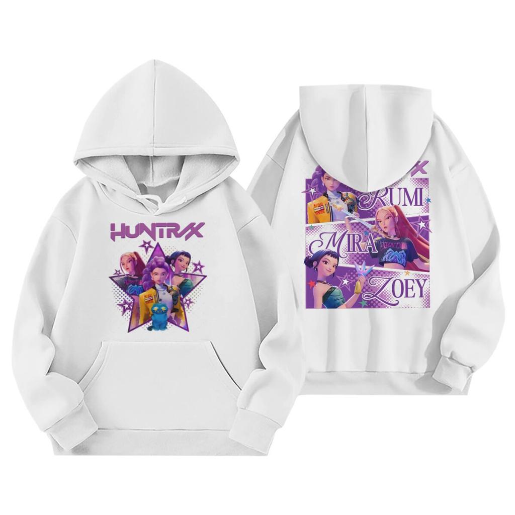 KPop Demon Hunters Kids Hoodies Girls Clothes Children Movie New Sweatshirt Long Sleeve Pullover K-Pop Demon Hunters Casual Tops