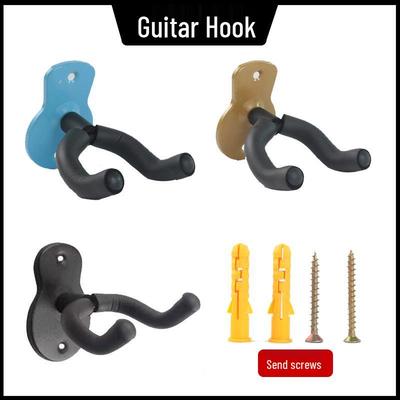 Wandhalterung für Gitarre und Ukulele aus Holz mit Metallhaken für Hulusi und Erhu