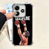 Hajime No Ippo Anime Plating Phone Case For Xiaomi Poco X5 X6 X7 X8 Pro Max F8 Ultra F7 M8 M7 M5S Redmi 15C 15 14C 13C 13 X3 12C
