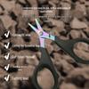 Professional Multi-functional Titanium-Plated Fishing Scissors with Stainless Steel for Line and Lure Cutting
