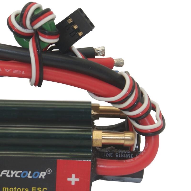 FLYCOLOR Waterproof Brushless RC Boat ESC