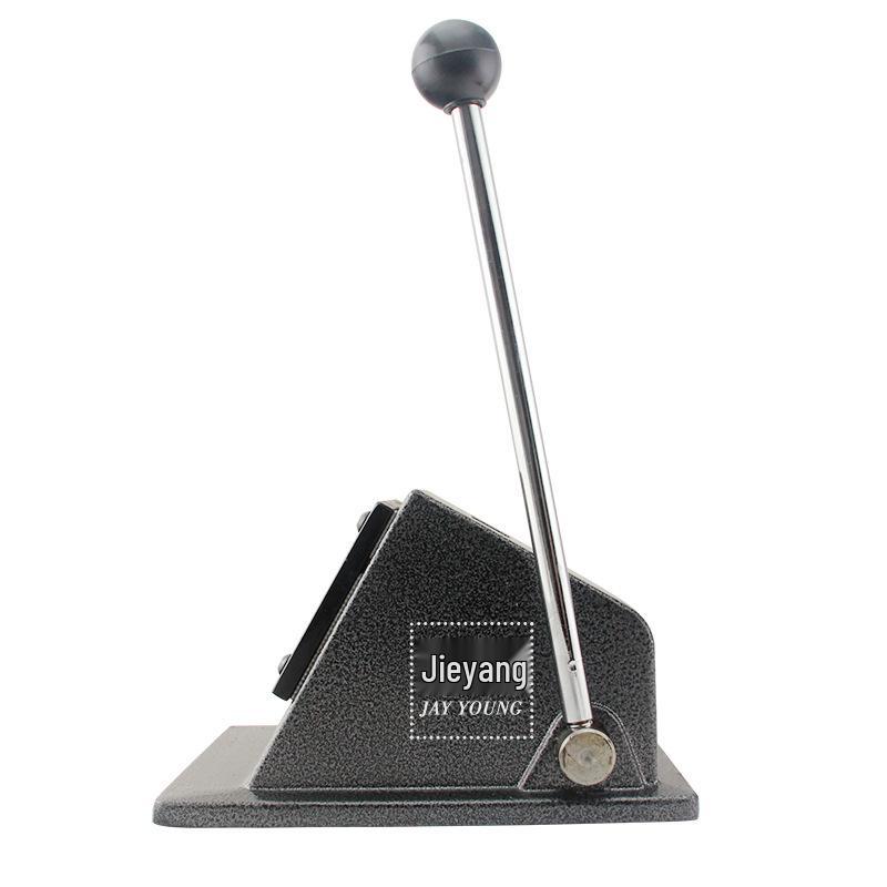 Square and Round Badge Cutting Machine - Manual Paper Cutter Tool